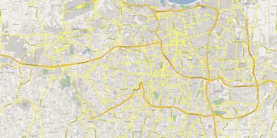 Mapa Jakarta silnici