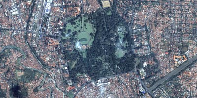 Mapa Jakarta satelitní